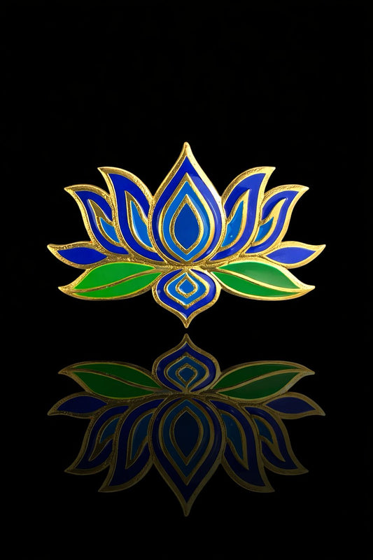 Padma Aura Lotus Brooch