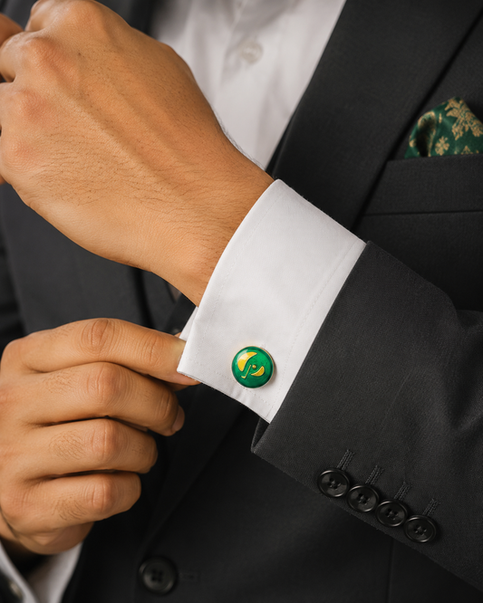 Polo Enamel Cufflinks
