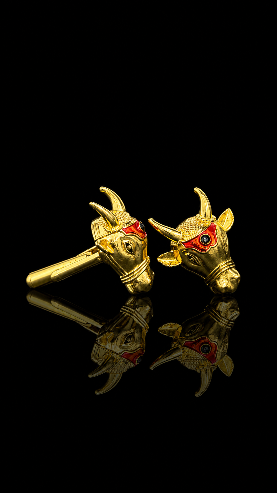 Royal Nandi Gold Cufflinks