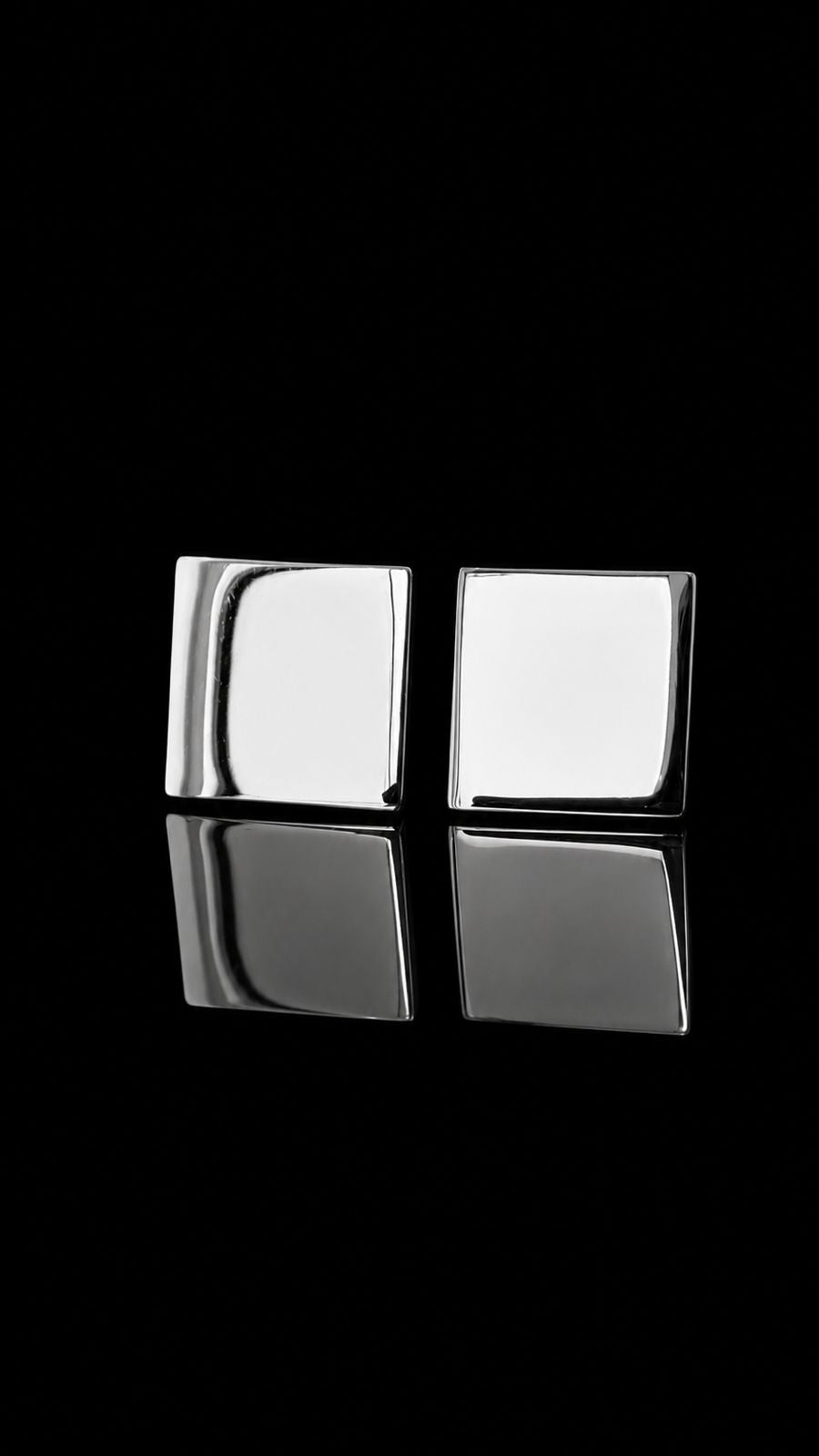 Classic Plain Square Cufflinks