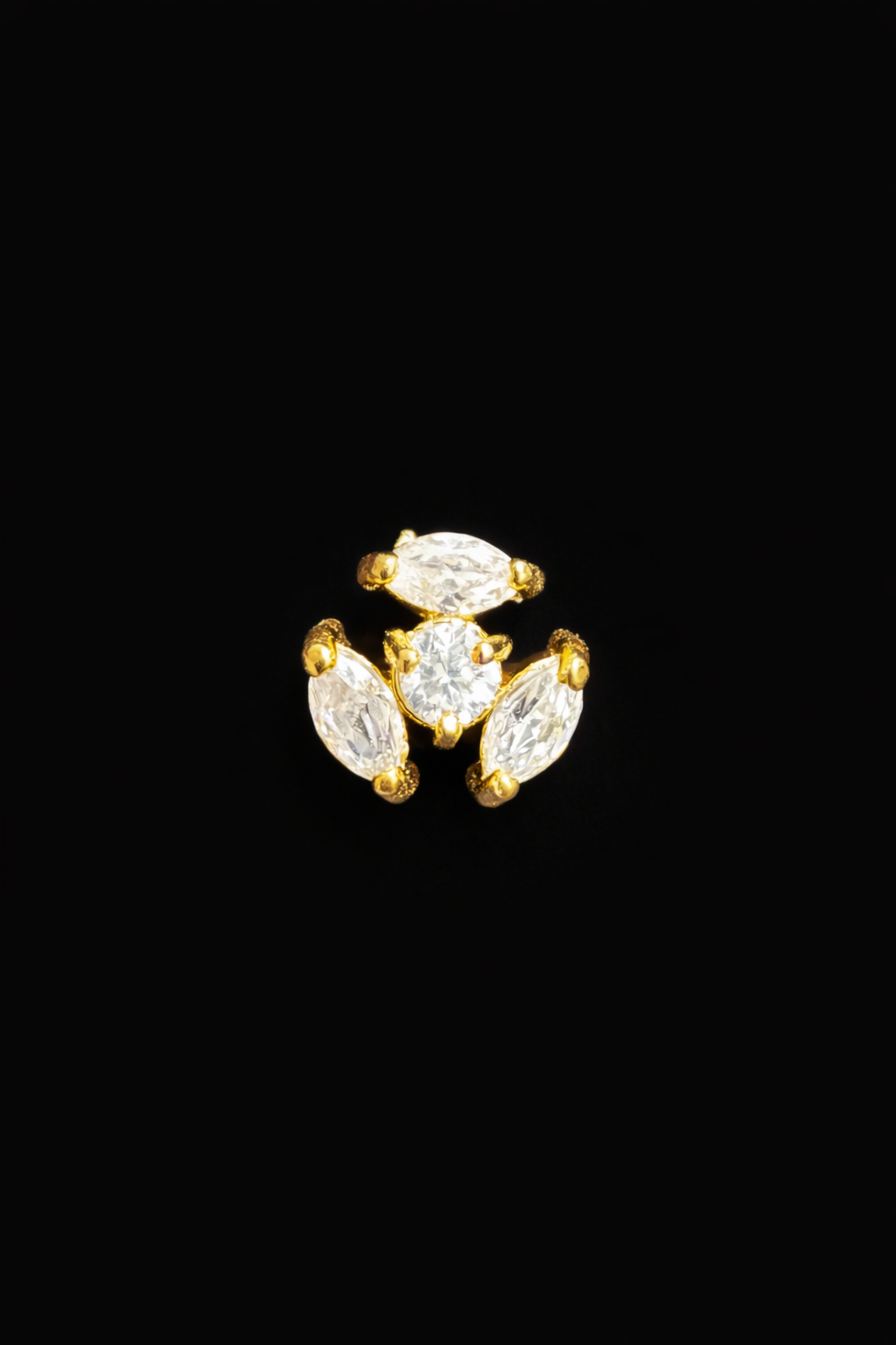 Ruby Trillium Kurta Button