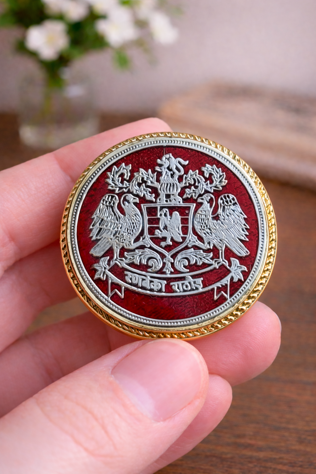Ranbanka Rathore Bandhgala Button