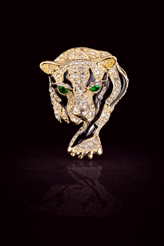 Strike Panther Brooch
