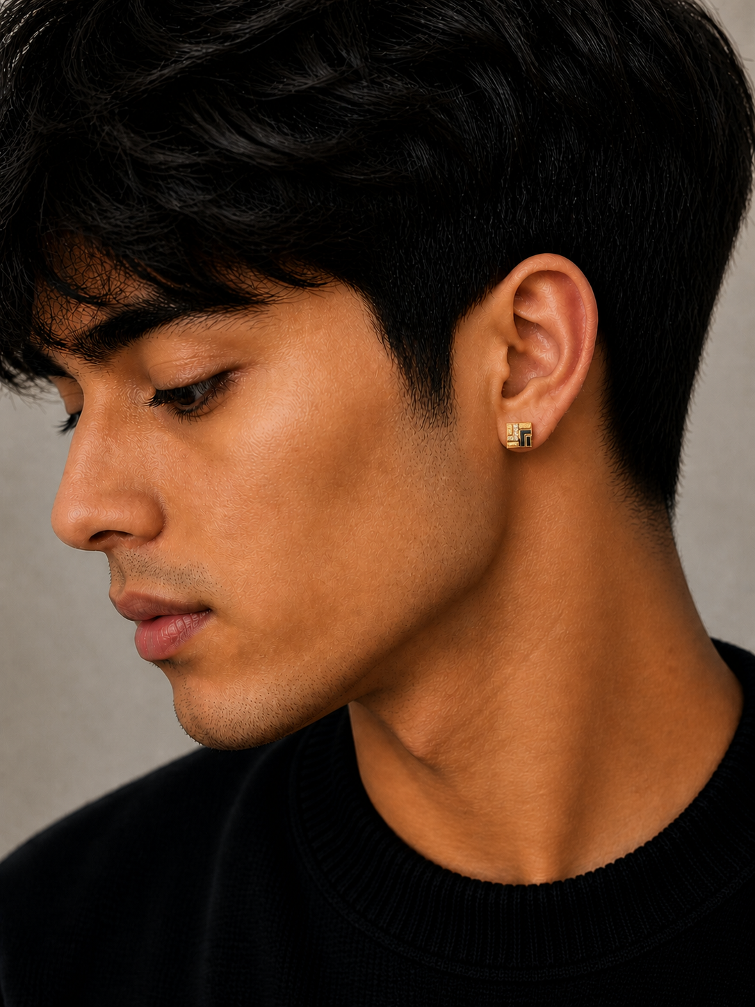 Urban Luxe Geometric Stud Earrings