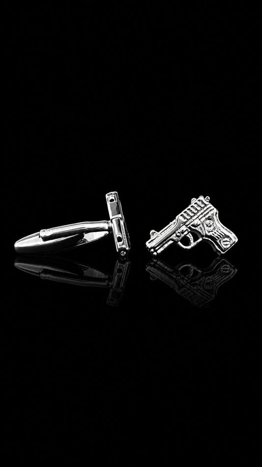 Pistol Design Cufflinks