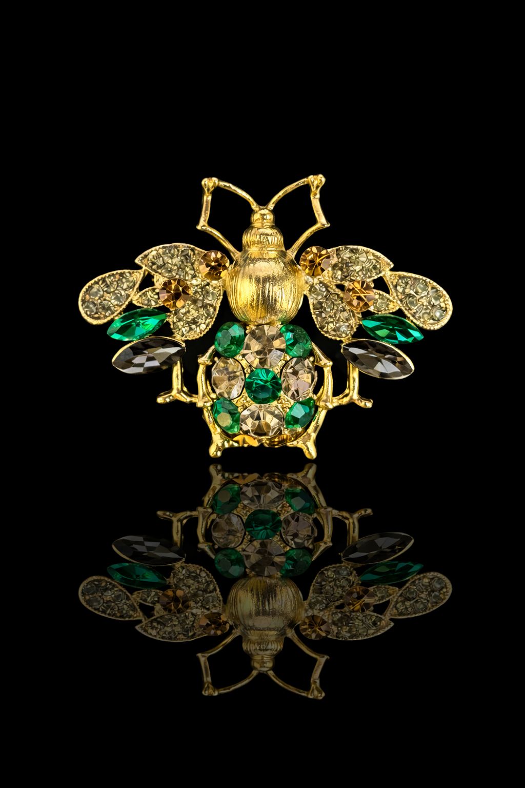 Regal Jewel Beetle Brooch