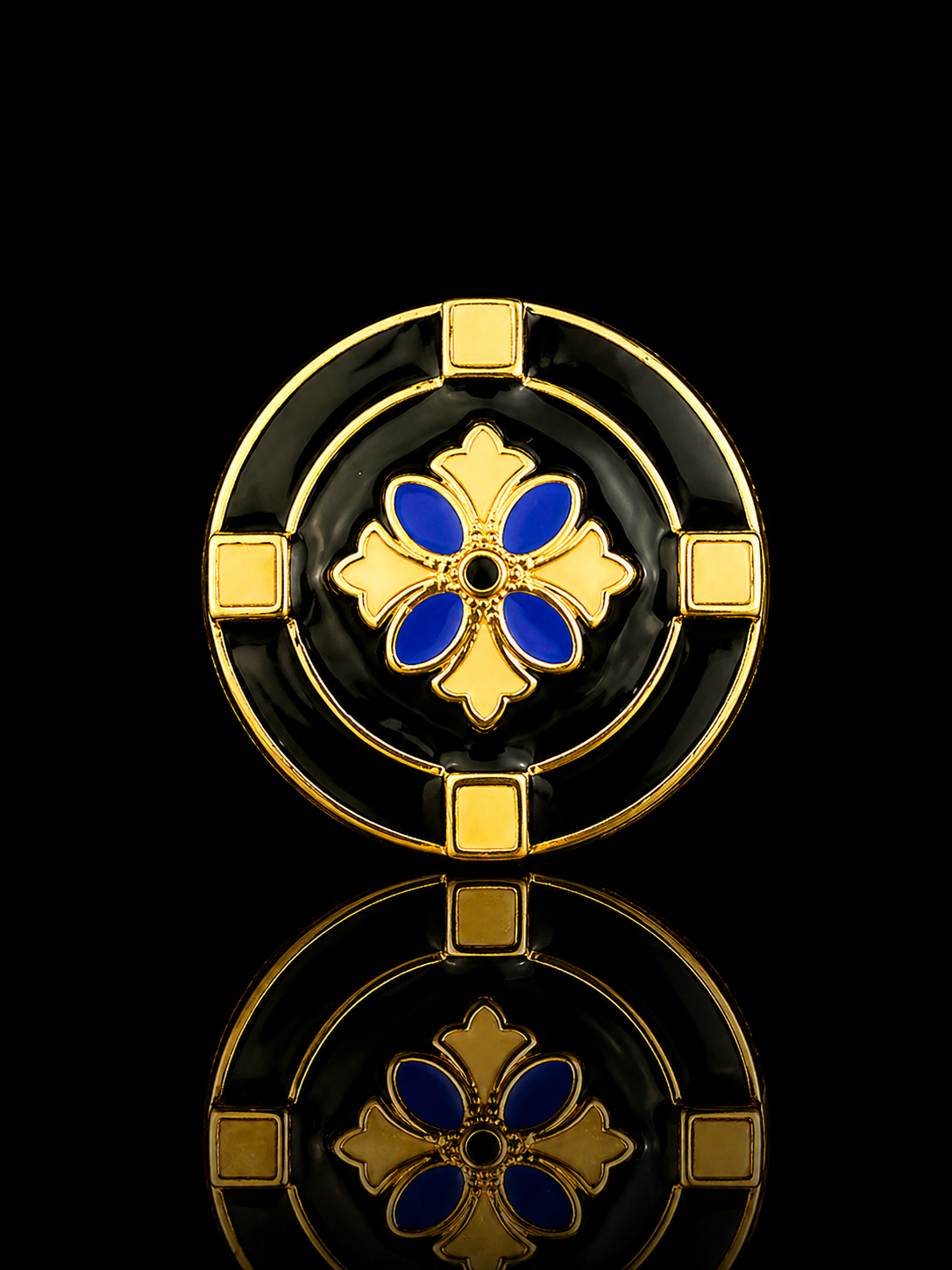 Regal Medallion Brooch