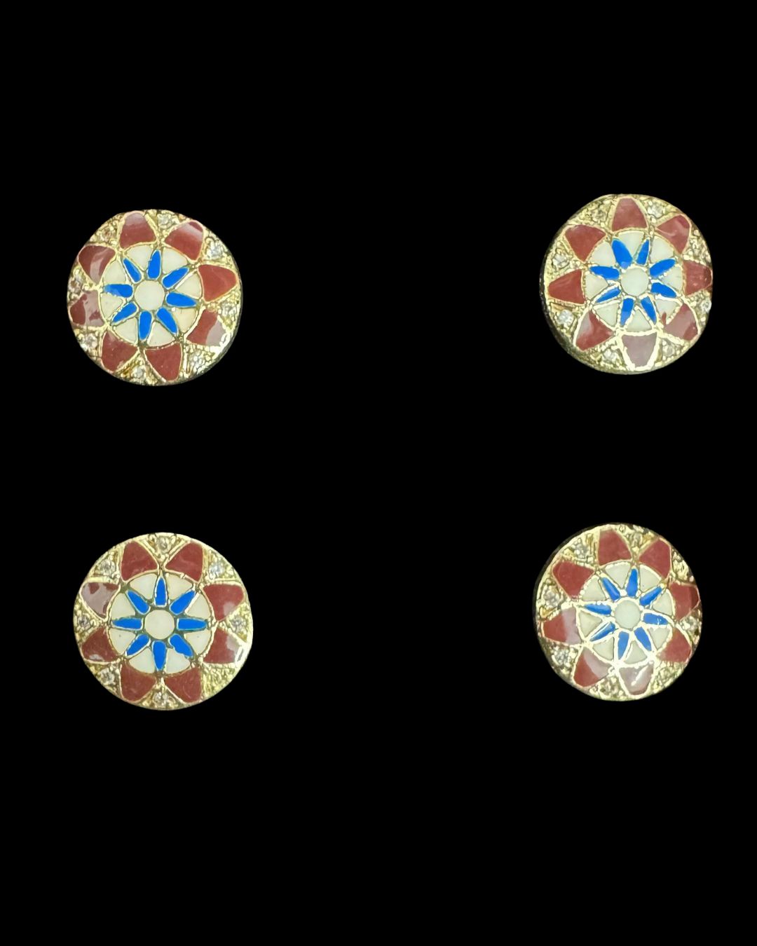 Royal Rang Mahal Kurta Button
