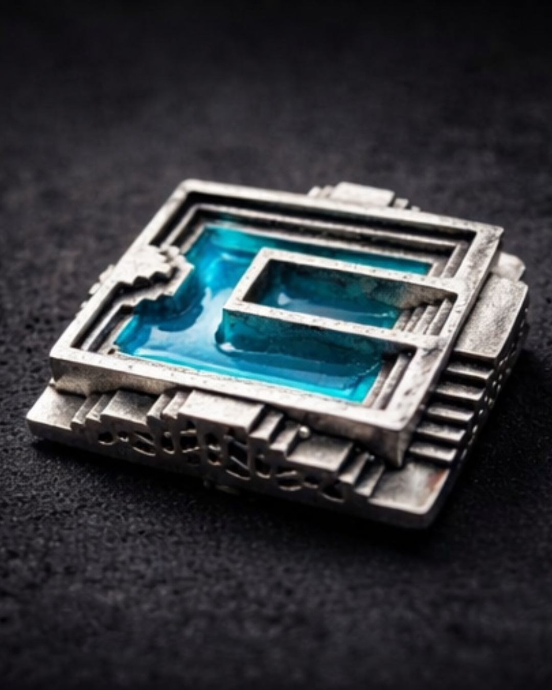 Baori Geometry Brooch