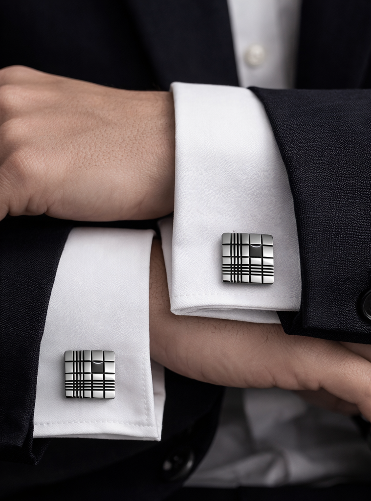 Structured Grid Cufflinks