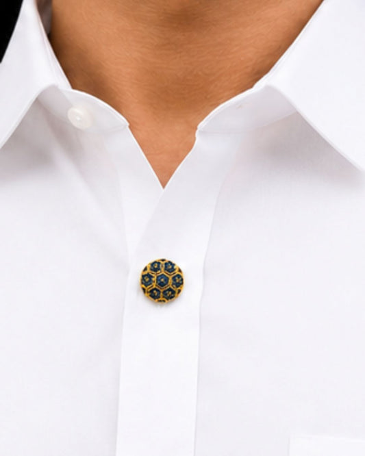 Midnight Star Button Clip