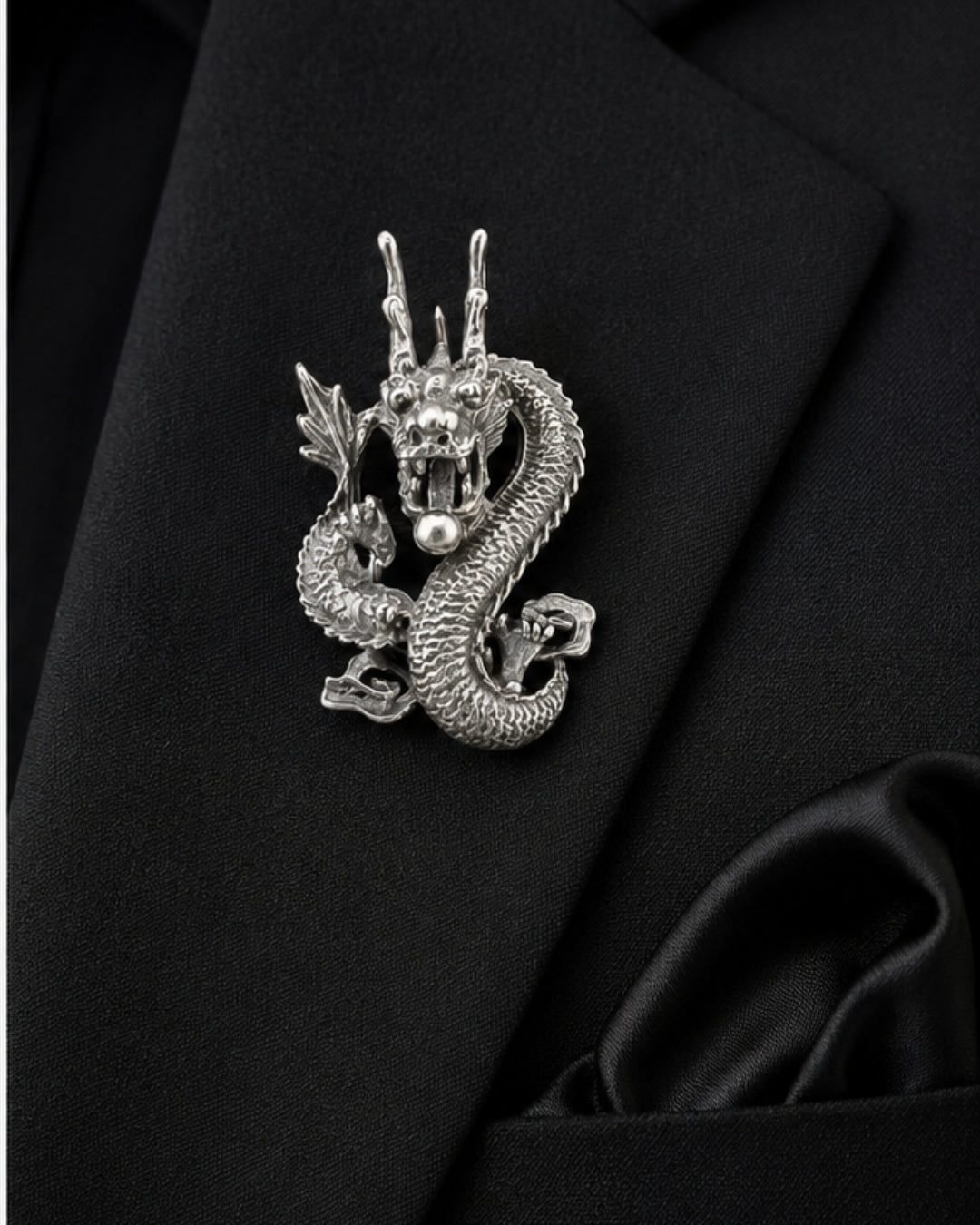 Celestial Dragon Brooch