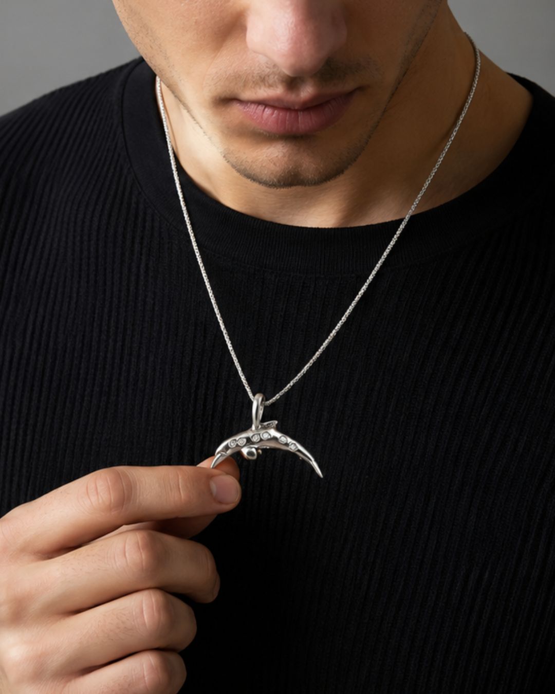 Ocean Glide Dolphin Pendant