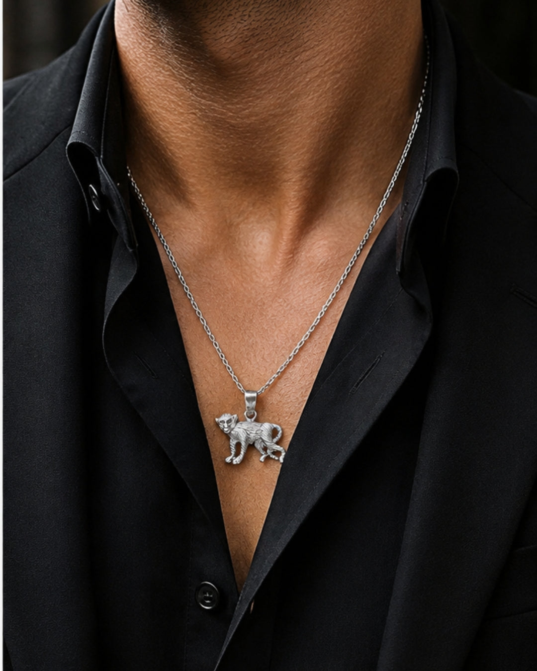 Playful Monkey Pendant