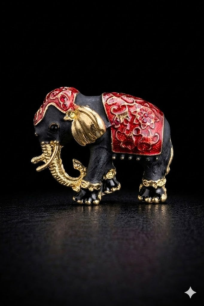 Mini Royal Elephant Brooch